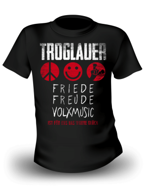 T-Shirt "Friede Freude Volxmusic"